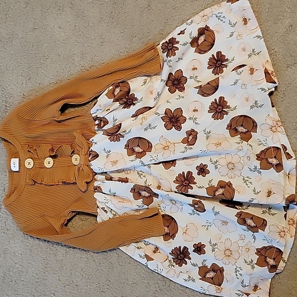 Two Girls Dresses size 4-5 and 4T - Picture 2 of 7